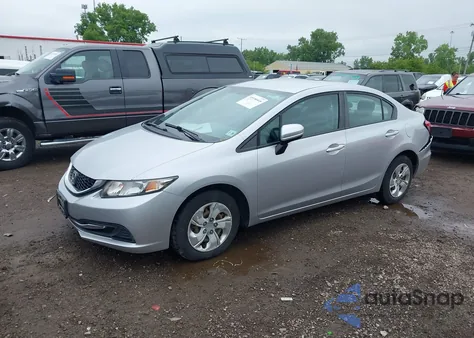2015 Honda Civic Lx from USA, damaged, VIN 19XFB2F5XFE219020